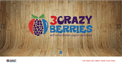 Desktop Screenshot of 3crazyberries.com